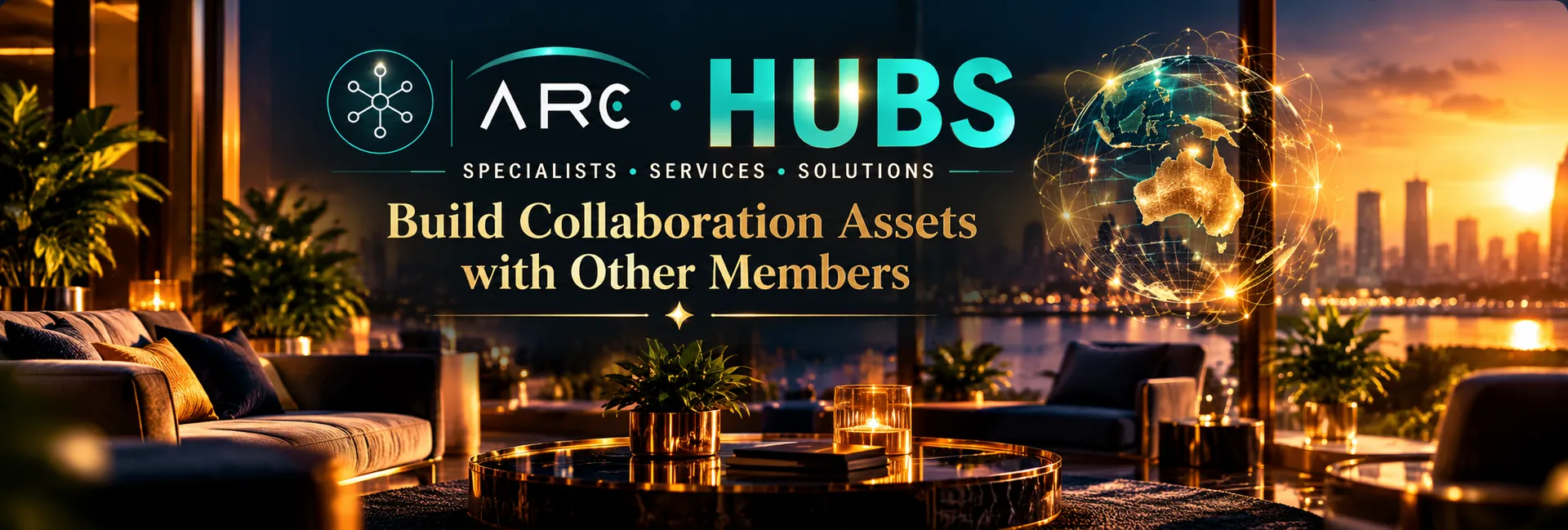 ARC Hubs &mdash; specialists, services, solutions. Build collaboration assets with other members.