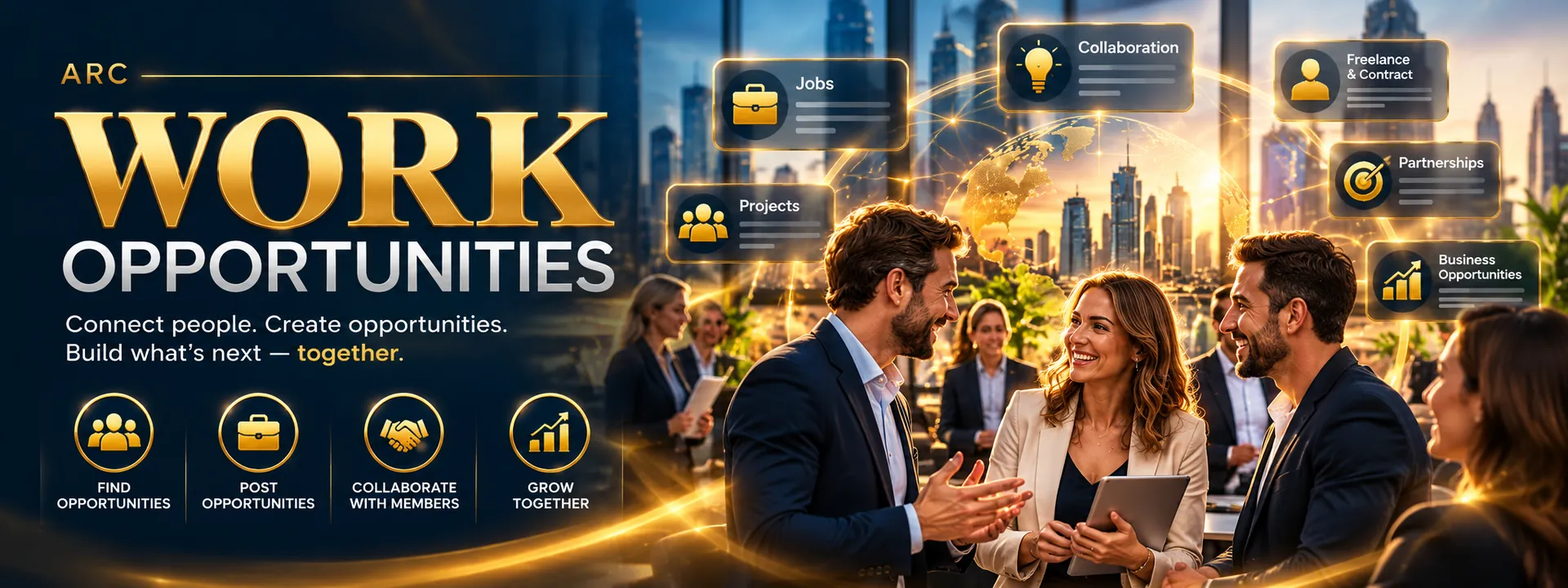 Work Opportunities — Connect and Grow