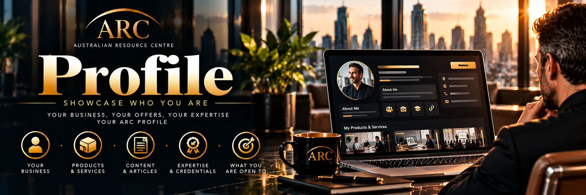 Profile — showcase who you are