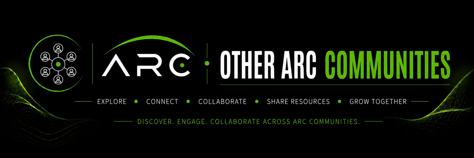 Other ARC Communities &mdash; explore, connect, collaborate, share resources, grow together